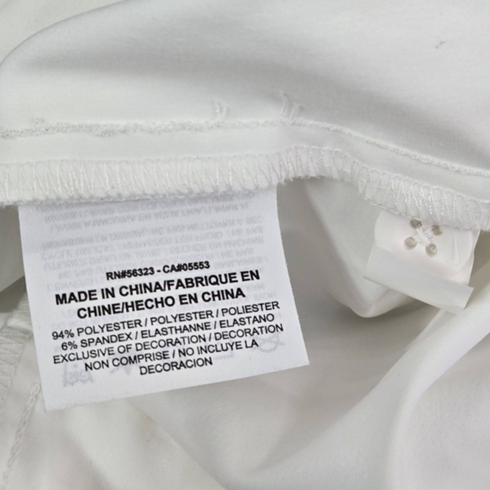 Nike Women Pants 10 White Dress Pants Dri-Fit Golf Pants Modern Rise 23" NWT - Picture 5 of 14